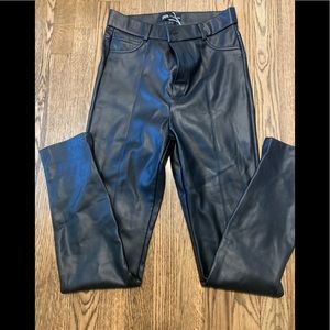 Zara faux leather pant/legging